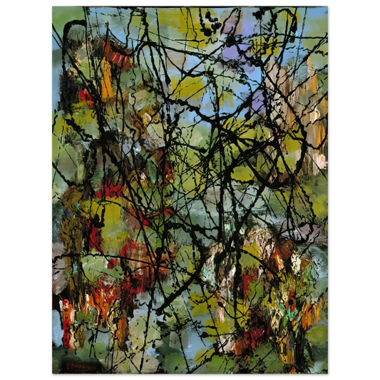 Marcel Barbeau - At the Chateau dÃ¢â‚¬â„¢Argol  75x100 cm / 30x40inches Fine Art Poster