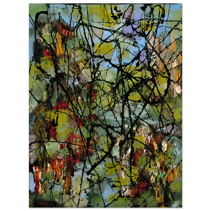 Marcel Barbeau - At the Chateau dÃ¢â‚¬â„¢Argol  75x100 cm / 30x40inches Fine Art Poster