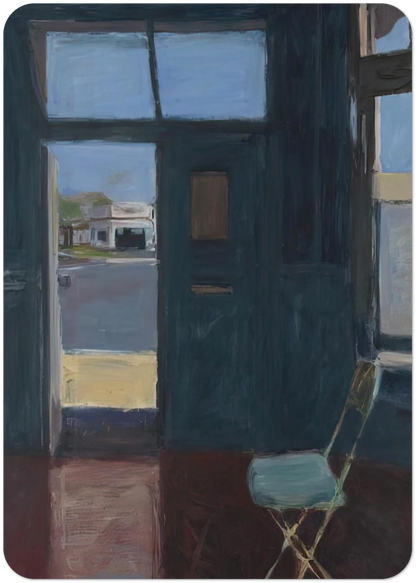 Interior with Doorway By Richard Diebenkorn Pack of 10 Post Cards | Richard Diebenkorn Post Cards | A6 (10.5 x 14.8 cm) - 4.1 x 5.8 inches