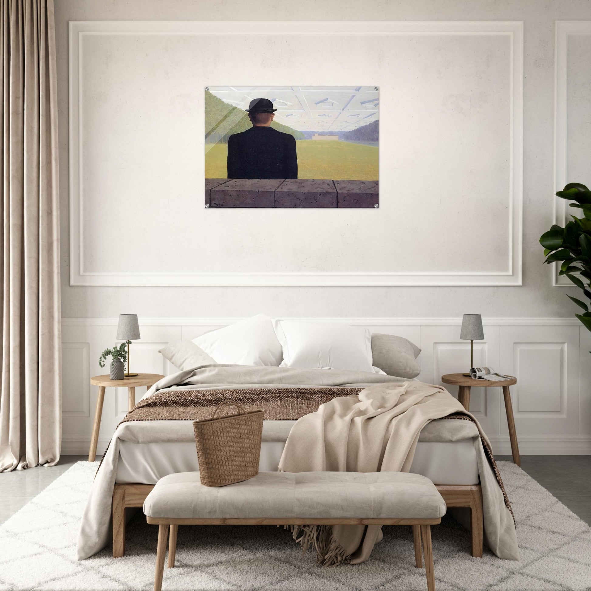 THE GREAT CENTURY 1954 - Rene Magritte Acrylic Print - 70x100 cm / 28x40″ inches | Rene Magritte Wall Art | Rene Magritte Prints