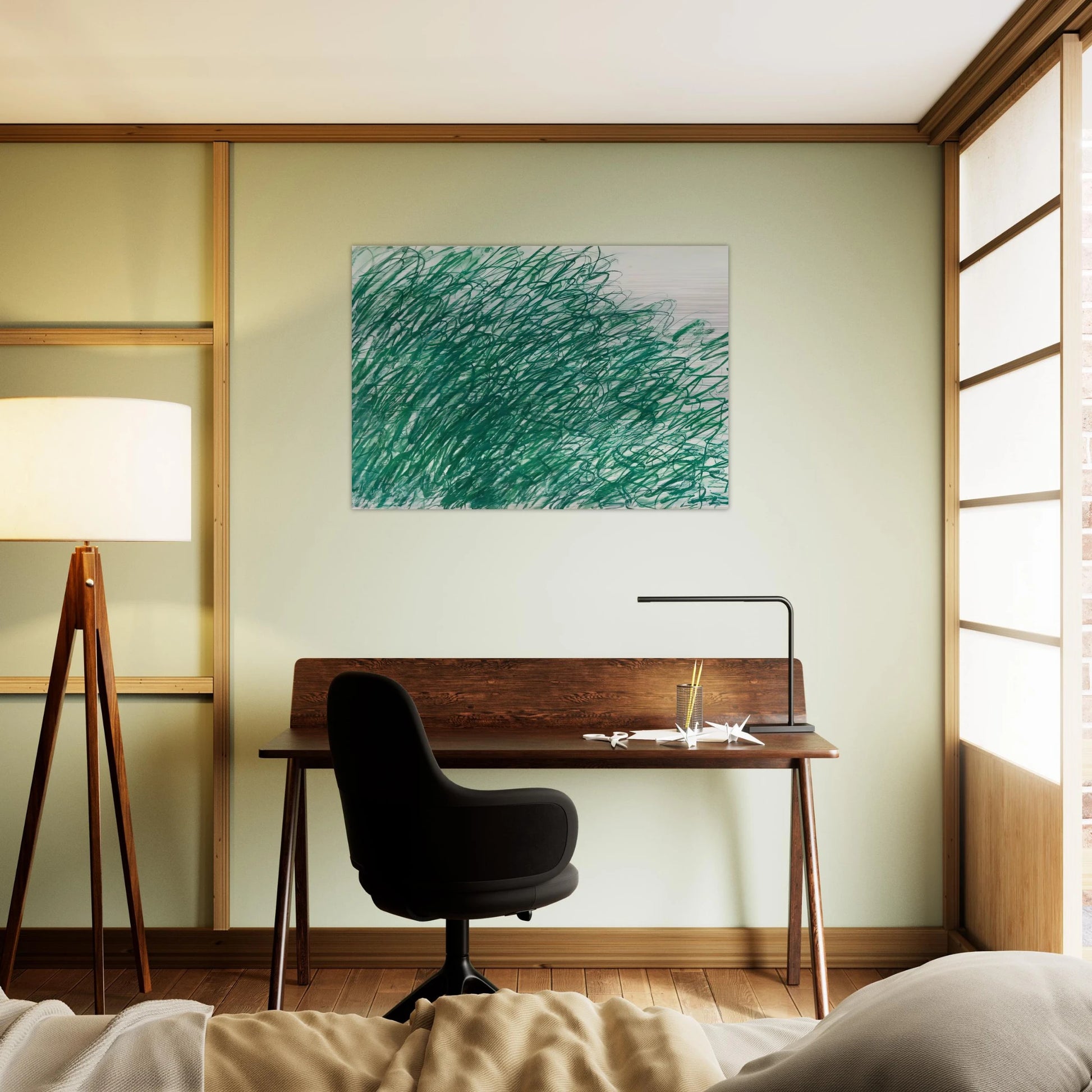 Returning from Tonnicoda - Cy Twombly Brushed Aluminum Print - 70x100 cm / 28x40 inches | Cy Twombly Aluminum Print | Cy Twombly Prints