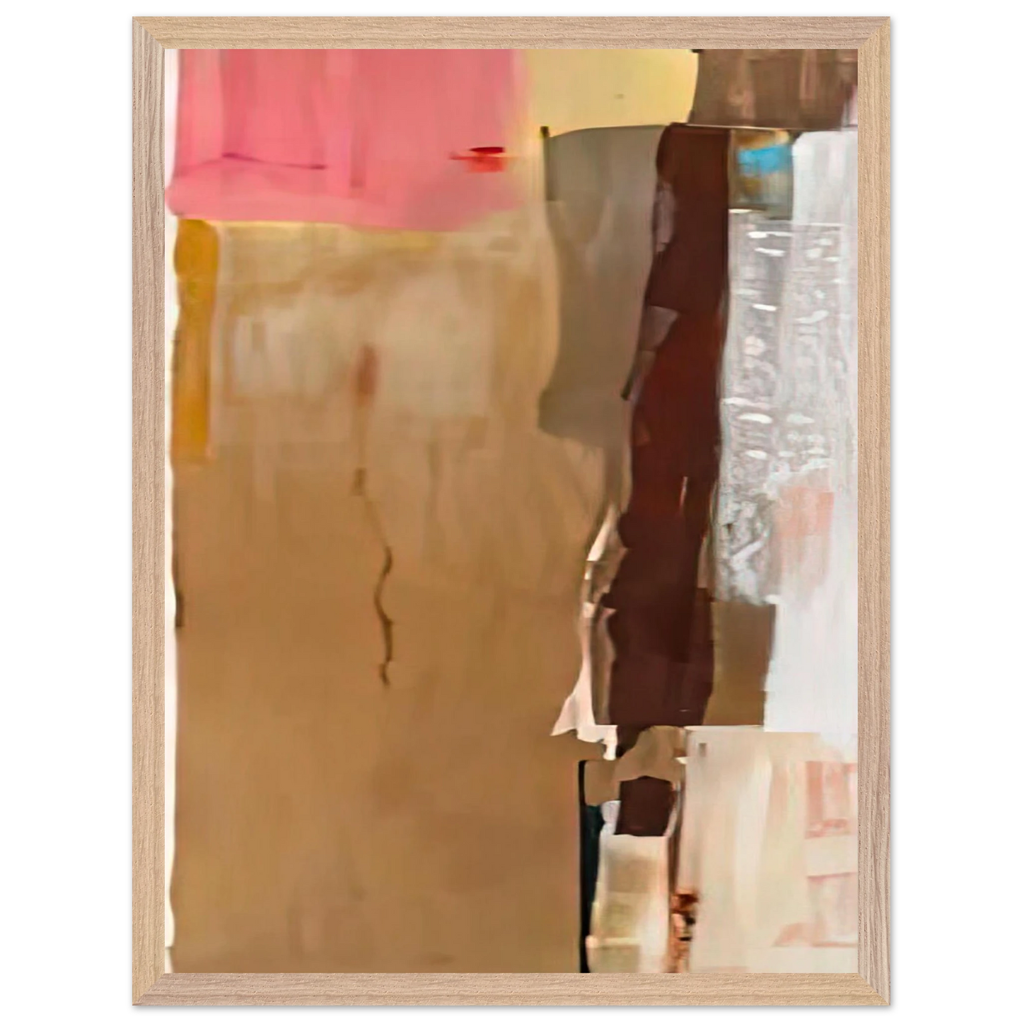 Helen Frankenthaler - Bistre I, 1976- Wall Art - 30x40 cm / 12x16 inches - Fine Art Poster-canvas - -