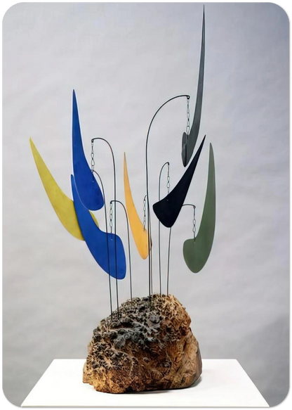 MYRTLE BURL 1941 By Alexander Calder Pack of 10 Post Cards | Alexander Calder Post Cards | A6 (10.5 x 14.8 cm) - 4.1 x 5.8 inches