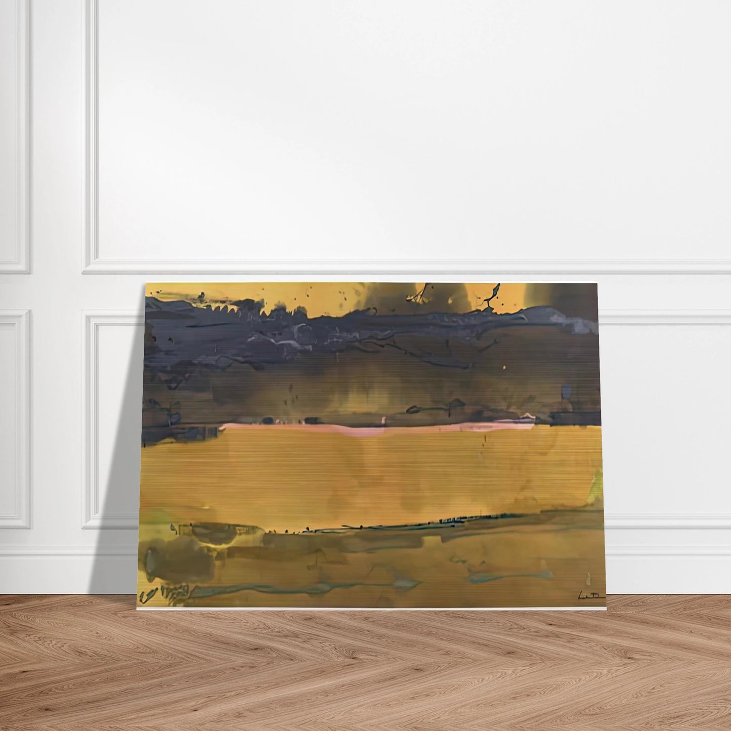 Shippan October, 1981- - Helen Frankenthaler Brushed Aluminum Print - 70x100 cm / 28x40 inches | Helen Frankenthaler Aluminum Print | Helen Frankenthaler Prints