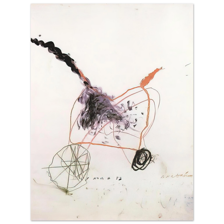 Cy Twombly - Anabasis  75x100 cm / 30x40inches Fine Art Poster