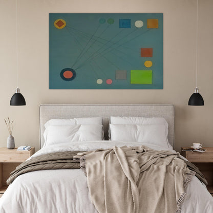 De la Serie Cartas Celestes - 1956 1 - Lolo Soldevilla Art Prints - 100x150 cm / 40x60″ inches | Lolo Soldevilla Poster | Lolo Soldevilla Prints
