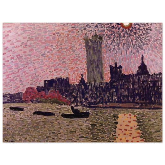 Andre Derain - WESTMINSTER 1905  75x100 cm / 30x40inches Fine Art Poster