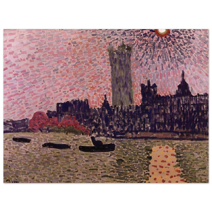 Andre Derain - WESTMINSTER 1905  75x100 cm / 30x40inches Fine Art Poster