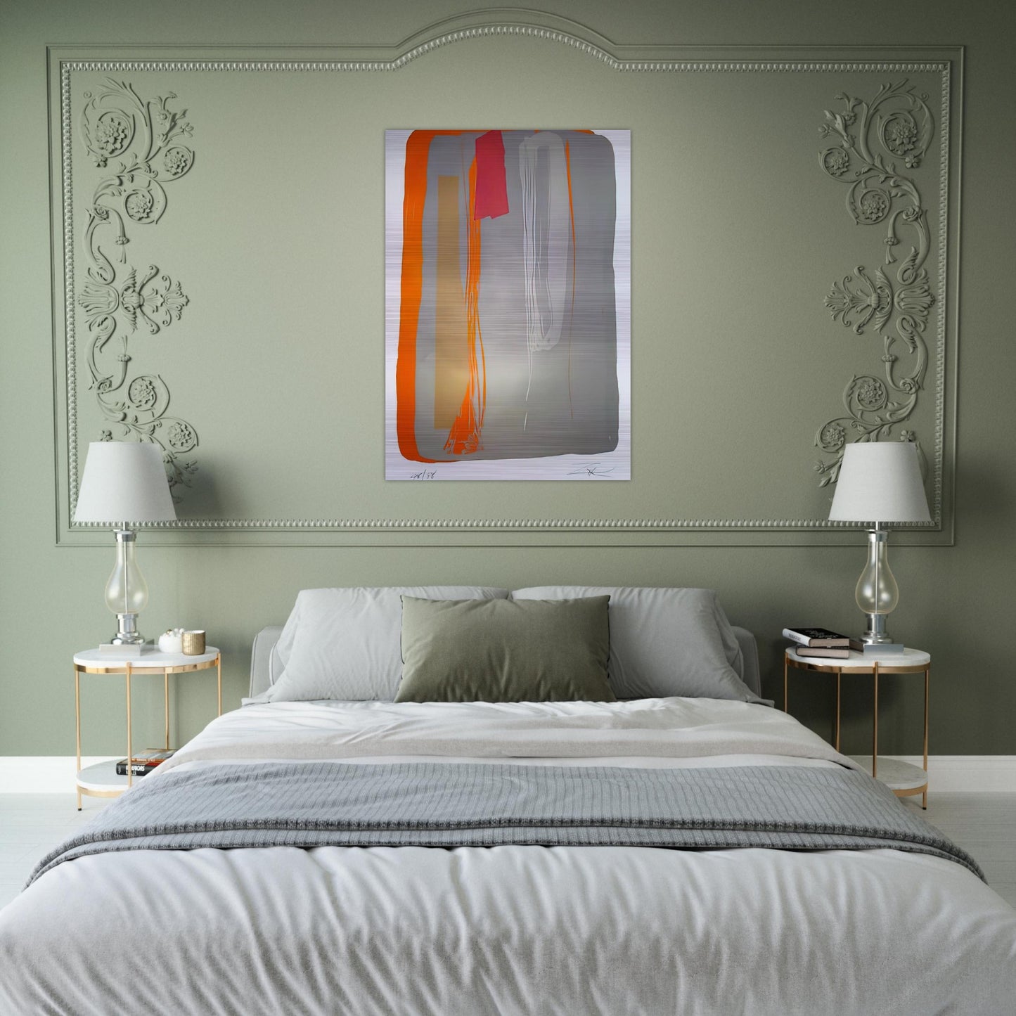 Untitled 6 - 1980 - Larry Zox Brushed Aluminum Print - 70x100 cm / 28x40 inches | Larry Zox Aluminum Print | Larry Zox Prints
