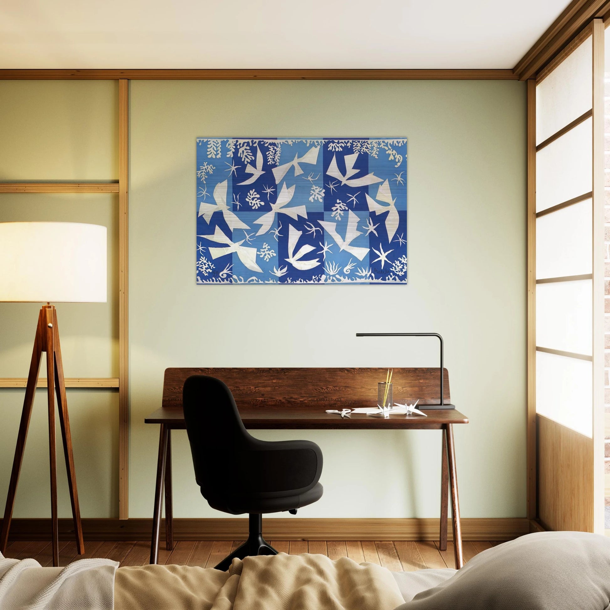 POLYNESIA THE SKY 1946 - Henri Matisse Brushed Aluminum Print - 70x100 cm / 28x40 inches | Henri Matisse Aluminum Print | Henri Matisse Prints
