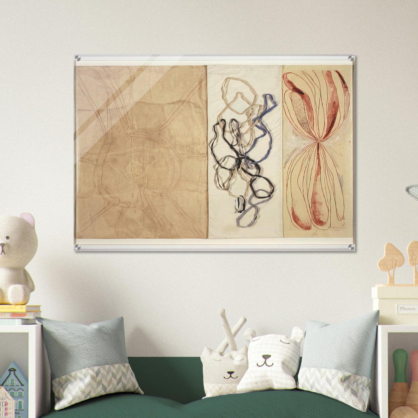 A STRETCH OF TIME 2007 - Louise Bourgeois Acrylic Print - 70x100 cm / 28x40″ inches