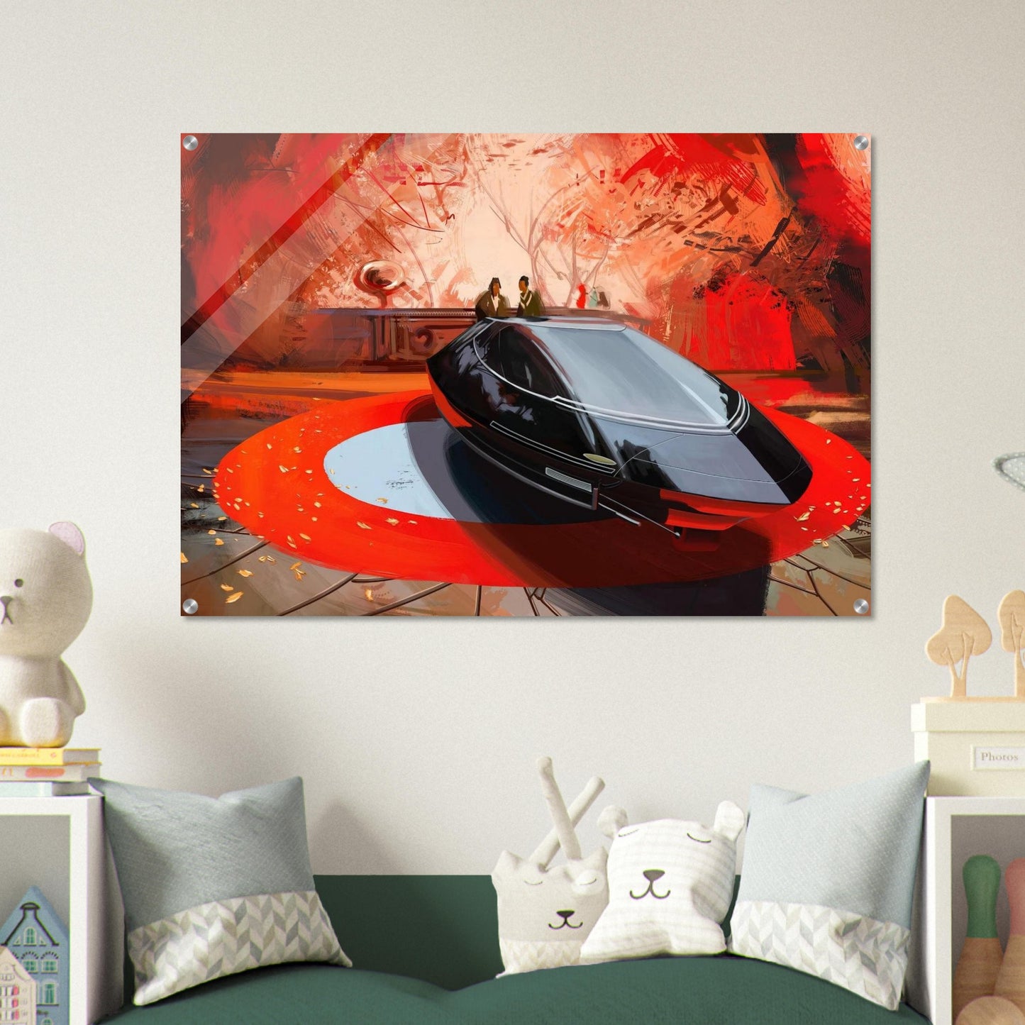 Syd Mead - Syd Mead Acrylic Print - 70x100 cm / 28x40″ inches