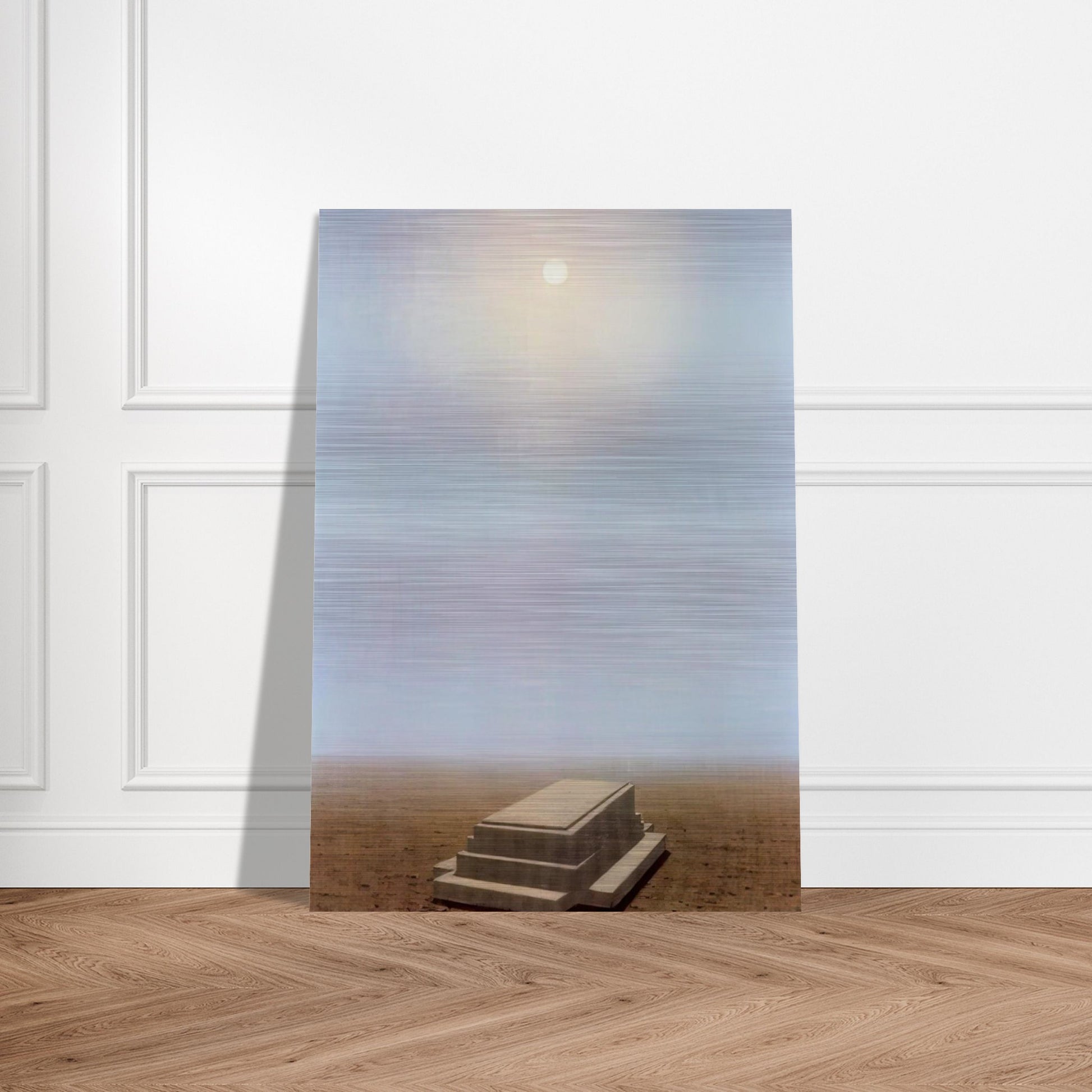 THE BEYOND 1938 - Rene Magritte Brushed Aluminum Print - 70x100 cm / 28x40 inches | Rene Magritte Aluminum Print | Rene Magritte Prints