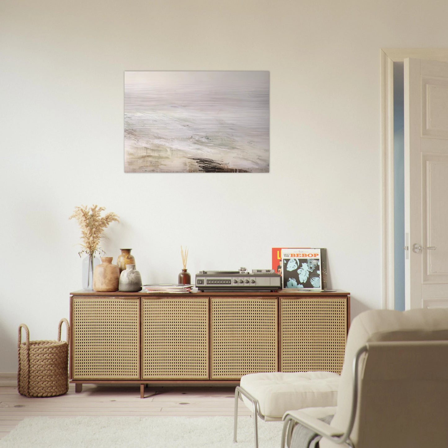 Hero and Leandro  A Painting in Four Parts  Part II - Cy Twombly Brushed Aluminum Print - 70x100 cm / 28x40 inches | Cy Twombly Aluminum Print | Cy Twombly Prints