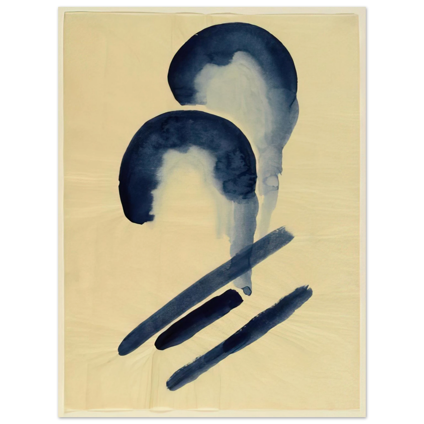 Georgia O'Keeffe - Blue-04 Fine Art Poster