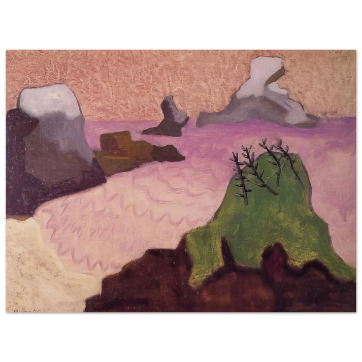 Milton Avery - Oregon Coast - 1947  75x100 cm / 30x40inches Fine Art Poster