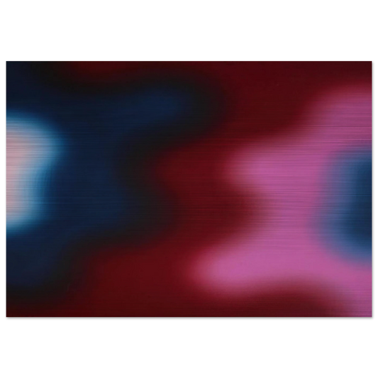 M-12 - 1970 - Wojciech Fangor Brushed Aluminum Print - 70x100 cm / 28x40 inches | Wojciech Fangor Aluminum Print | Wojciech Fangor Prints