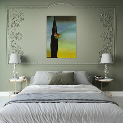 SURREALIST ESSAY - Salvador Dali Brushed Aluminum Print - 70x100 cm / 28x40 inches | Salvador Dali Aluminum Print | Salvador Dali Prints