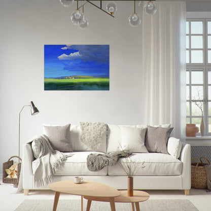 After the thunderstorm - Arkhyp Kuindzhi Brushed Aluminum Print - 70x100 cm / 28x40 inches | Arkhyp Kuindzhi Aluminum Print | Arkhyp Kuindzhi Prints