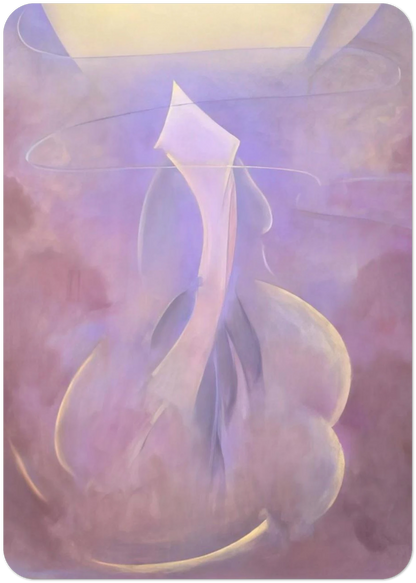 Ascent aka Liberation - 1946 By Agnes Lawrence Pelton Pack of 10 Post Cards | Agnes Lawrence Pelton Post Cards | A6 (10.5 x 14.8 cm) - 4.1 x 5.8 inches