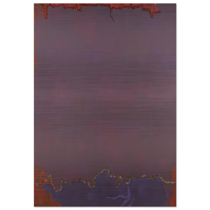 Infinity Field - 1973 - Theodoros Stamos Brushed Aluminum Print - 70x100 cm / 28x40 inches | Theodoros Stamos Aluminum Print | Theodoros Stamos Prints