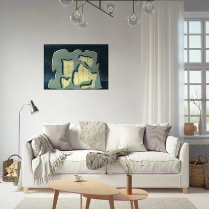 IMP OF THE PERVERSE 1927 - Rene Magritte Brushed Aluminum Print - 70x100 cm / 28x40 inches | Rene Magritte Aluminum Print | Rene Magritte Prints