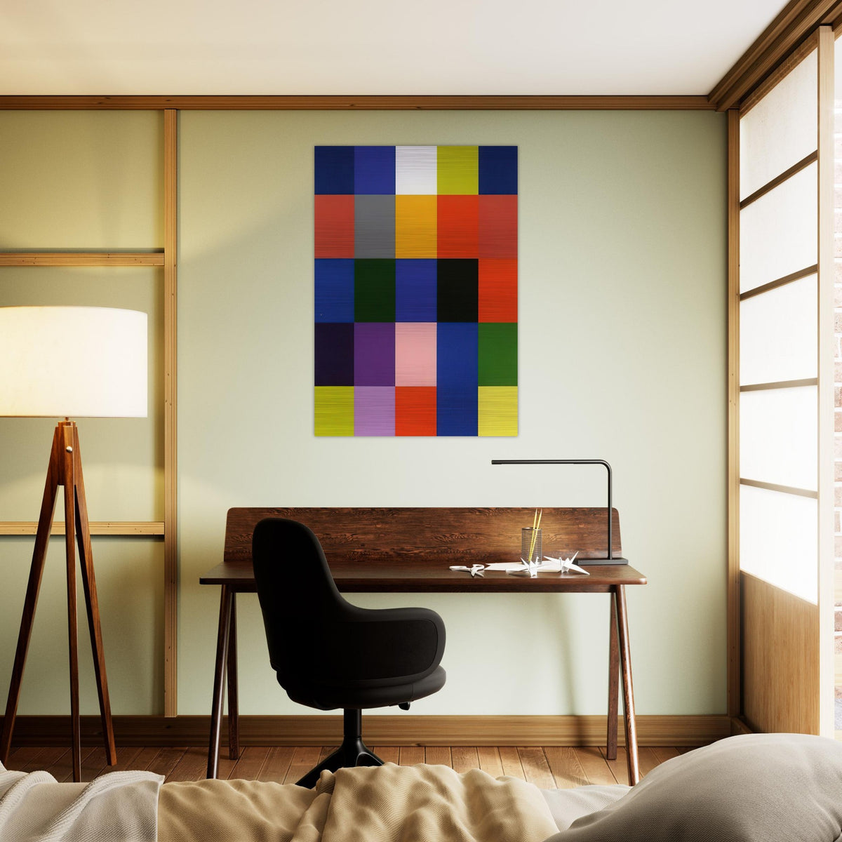 25 COLOURS 2007 - Gerhard Richter Brushed Aluminum Print - 70x100 cm / 28x40 inches | Gerhard Richter Aluminum Print | Gerhard Richter Prints