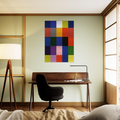 25 COLOURS 2007 - Gerhard Richter Brushed Aluminum Print - 70x100 cm / 28x40 inches | Gerhard Richter Aluminum Print | Gerhard Richter Prints