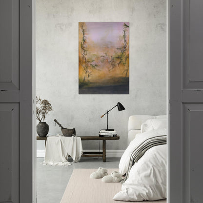 25 5 2001 2001 - Zao Wou-Ki Brushed Aluminum Print - 70x100 cm / 28x40 inches | Zao Wou-Ki Aluminum Print | Zao Wou-Ki Prints