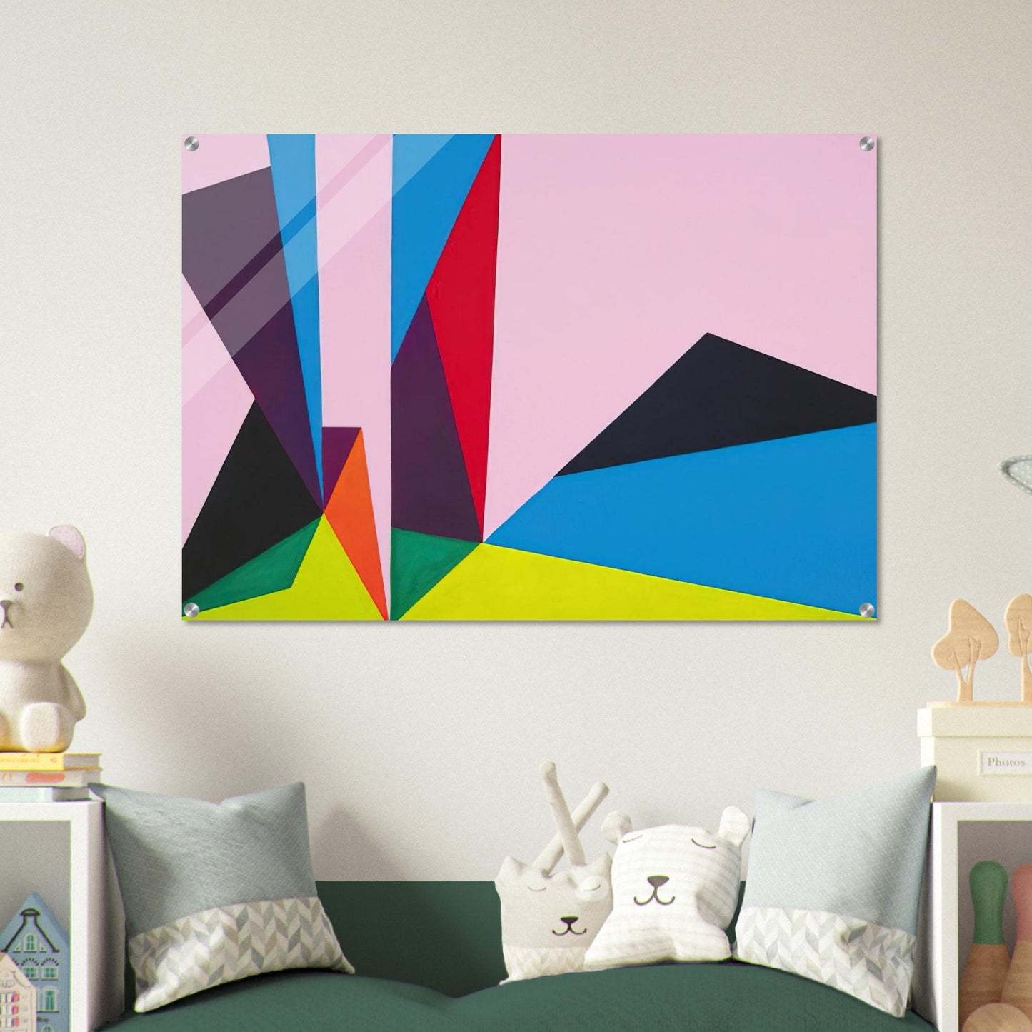 Magical Space Forms - 1948 - Lorser Feitelson Acrylic Print - 70x100 cm / 28x40″ inches