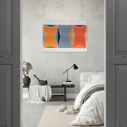Untitled 1 - 1979 - Larry Zox Brushed Aluminum Print - 70x100 cm / 28x40 inches | Larry Zox Aluminum Print | Larry Zox Prints
