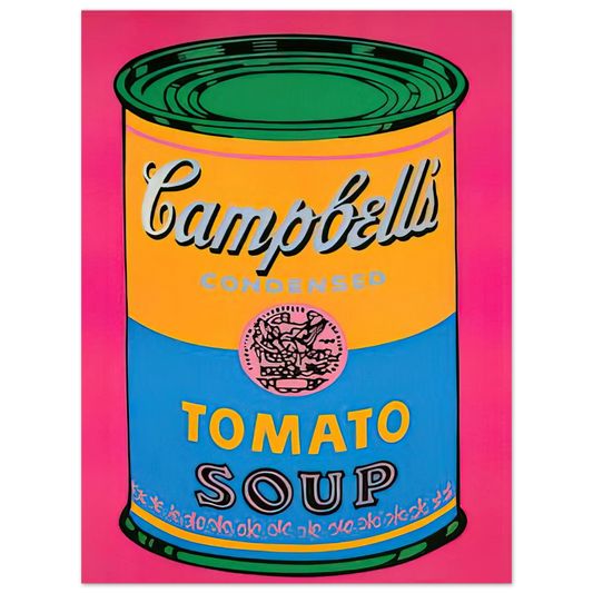 Andy Warhol - Campbell's Soup Can  Fine Art Poster