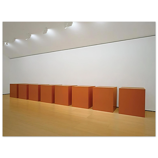 Donald Judd - Untitled - 1971  75x100 cm / 30x40inches Fine Art Poster