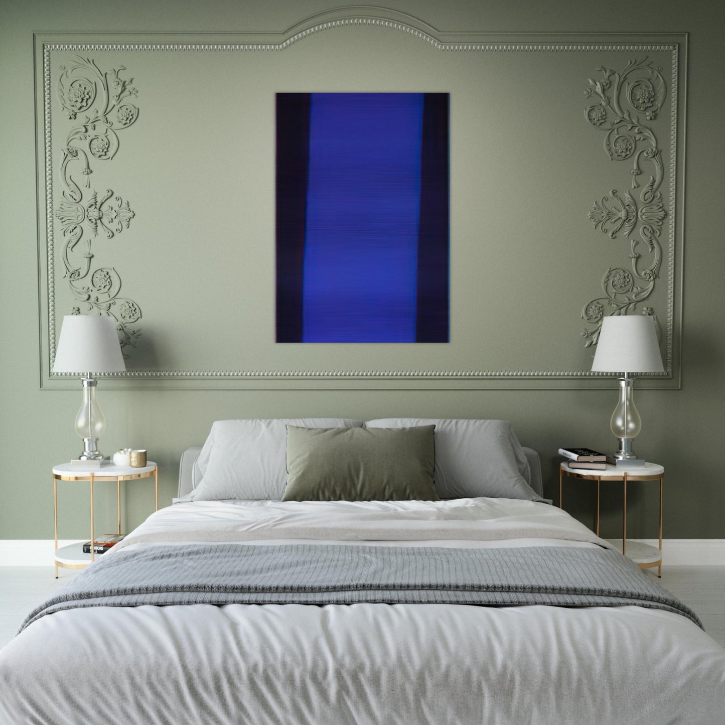 The Moment - Barnett Newman Brushed Aluminum Print - 70x100 cm / 28x40 inches | Barnett Newman Aluminum Print | Barnett Newman Prints