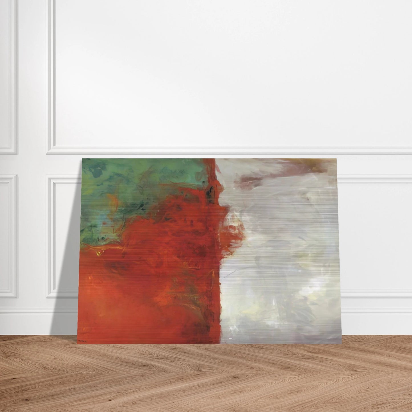 Divide - 1958 - Theodoros Stamos Brushed Aluminum Print - 70x100 cm / 28x40 inches | Theodoros Stamos Aluminum Print | Theodoros Stamos Prints