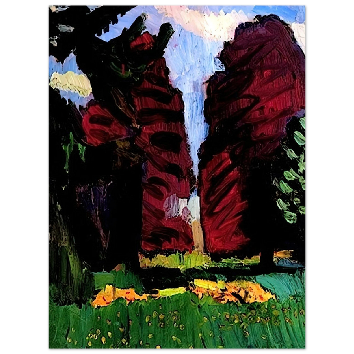 Henri Matisse - COPPER BEECHES 1901  75x100 cm / 30x40inches Fine Art Poster