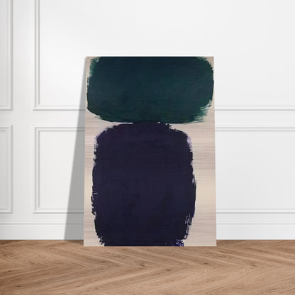 Untitled - 1961 - Ray Parker Brushed Aluminum Print - 70x100 cm / 28x40 inches | Ray Parker Aluminum Print | Ray Parker Prints