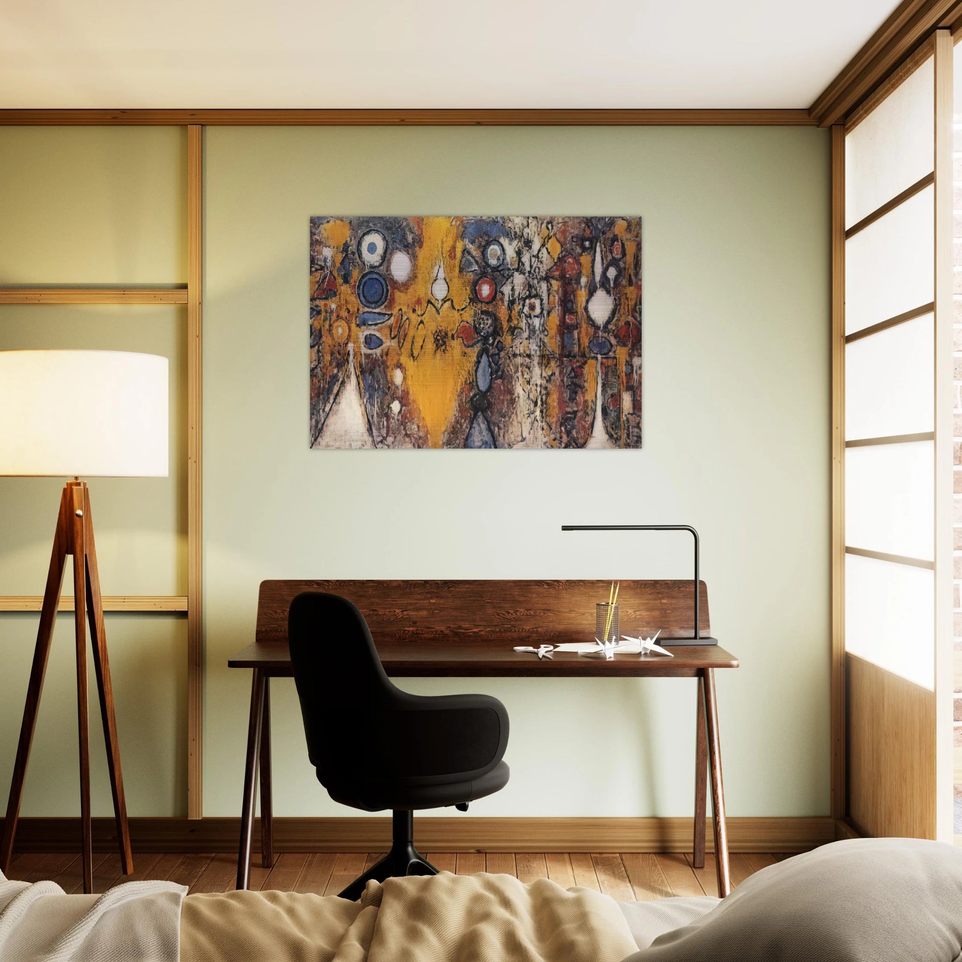 Number 1 - Richard Pousette-Dart Brushed Aluminum Print - 70x100 cm / 28x40 inches | Richard Pousette-Dart Aluminum Print | Richard Pousette-Dart Prints