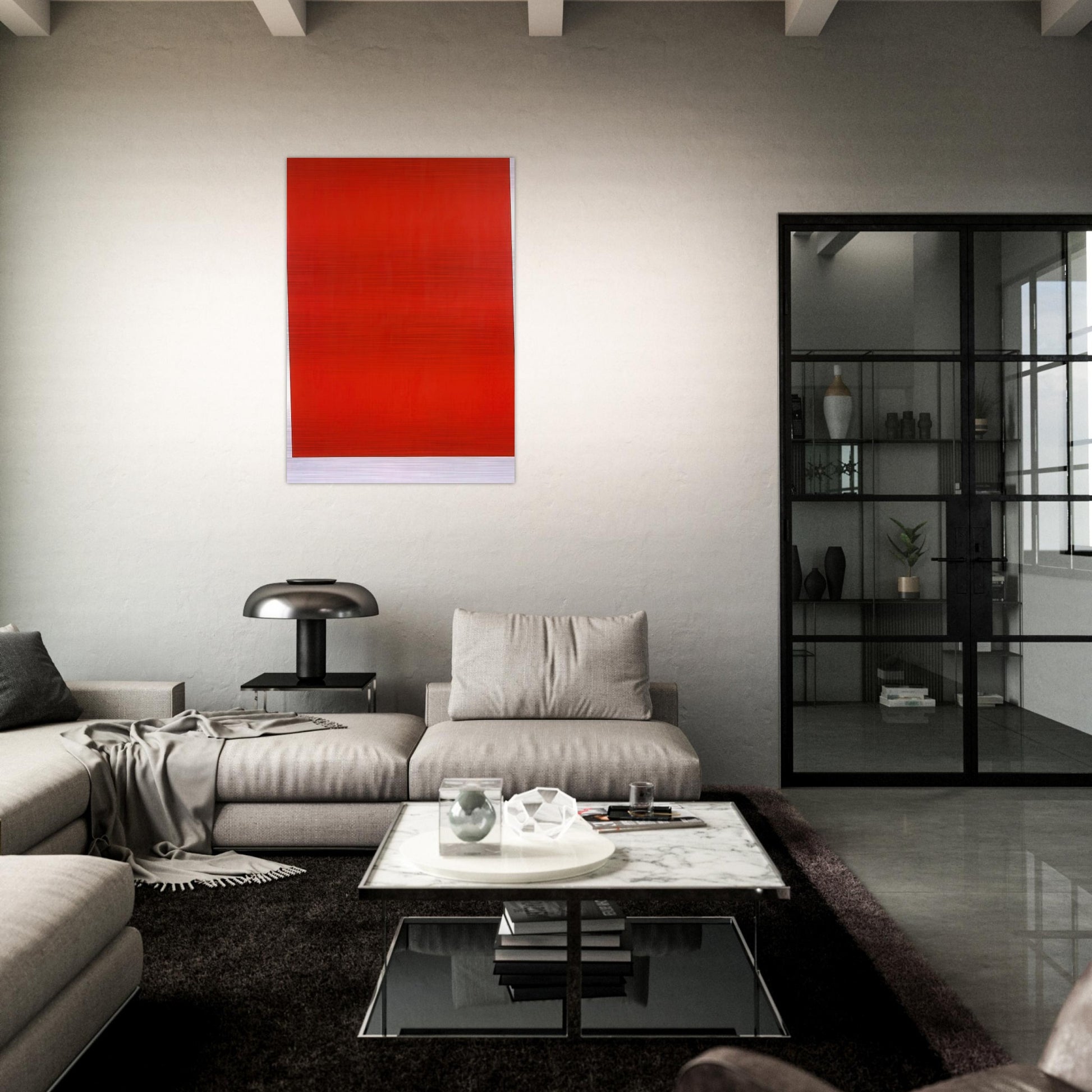 Broadway - Ellsworth Kelly Brushed Aluminum Print - 70x100 cm / 28x40 inches | Ellsworth Kelly Aluminum Print | Ellsworth Kelly Prints