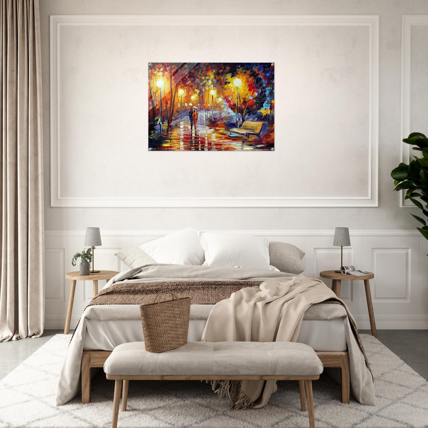 Leonid Afremov - Leonid Afremov Acrylic Print - 70x100 cm / 28x40″ inches