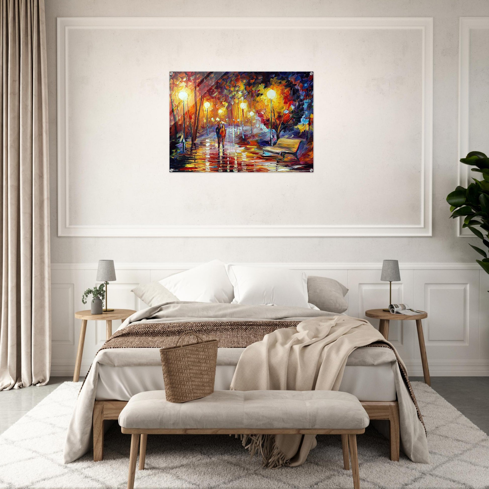 Leonid Afremov - Leonid Afremov Acrylic Print - 70x100 cm / 28x40″ inches