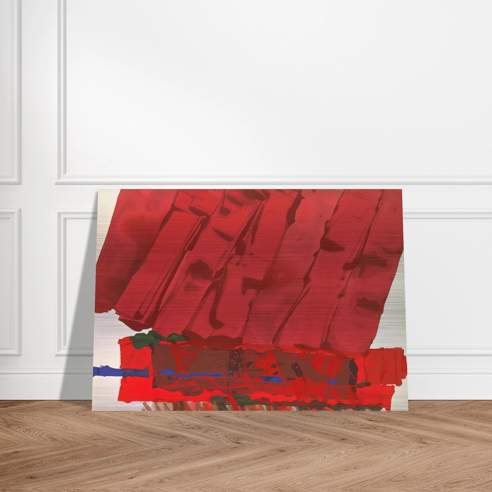 Flodden - 1978 - Albert Irvin Brushed Aluminum Print - 70x100 cm / 28x40 inches | Albert Irvin Aluminum Print | Albert Irvin Prints