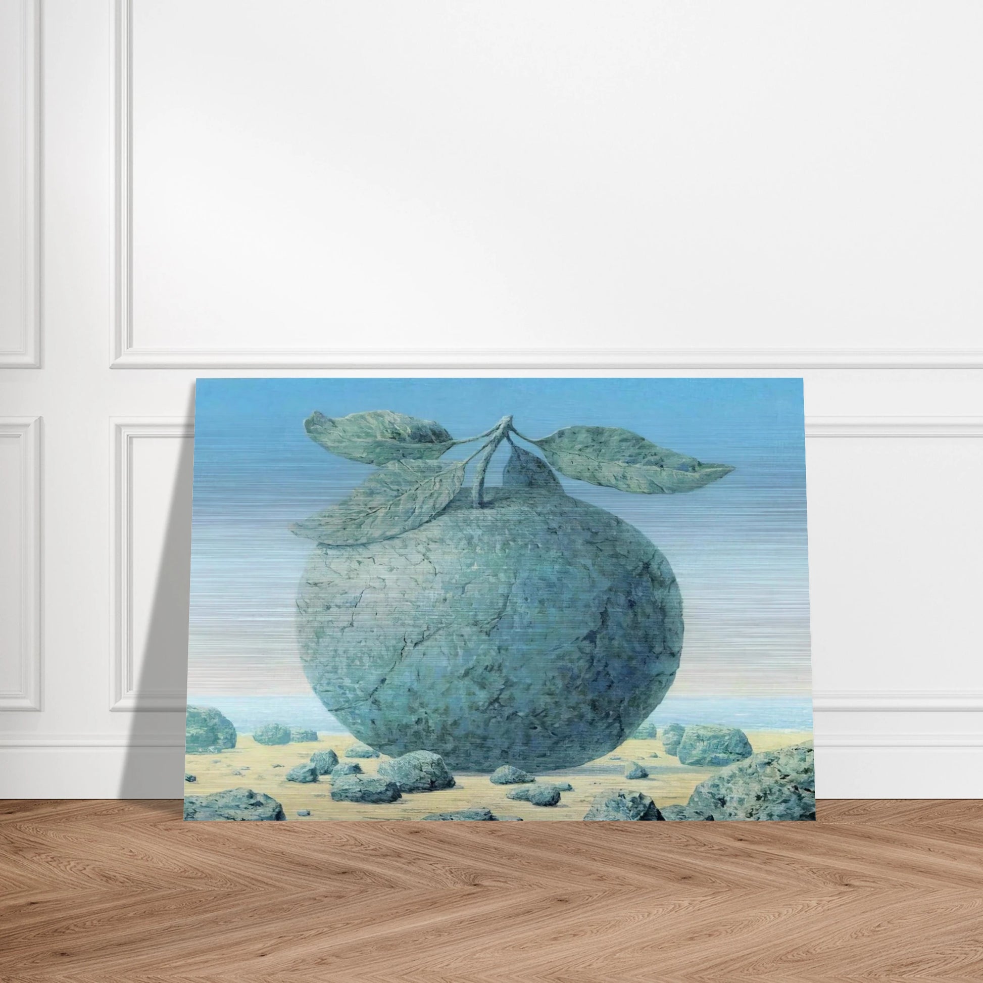 THE GREAT TABLE 1963 - Rene Magritte Brushed Aluminum Print - 70x100 cm / 28x40 inches | Rene Magritte Aluminum Print | Rene Magritte Prints