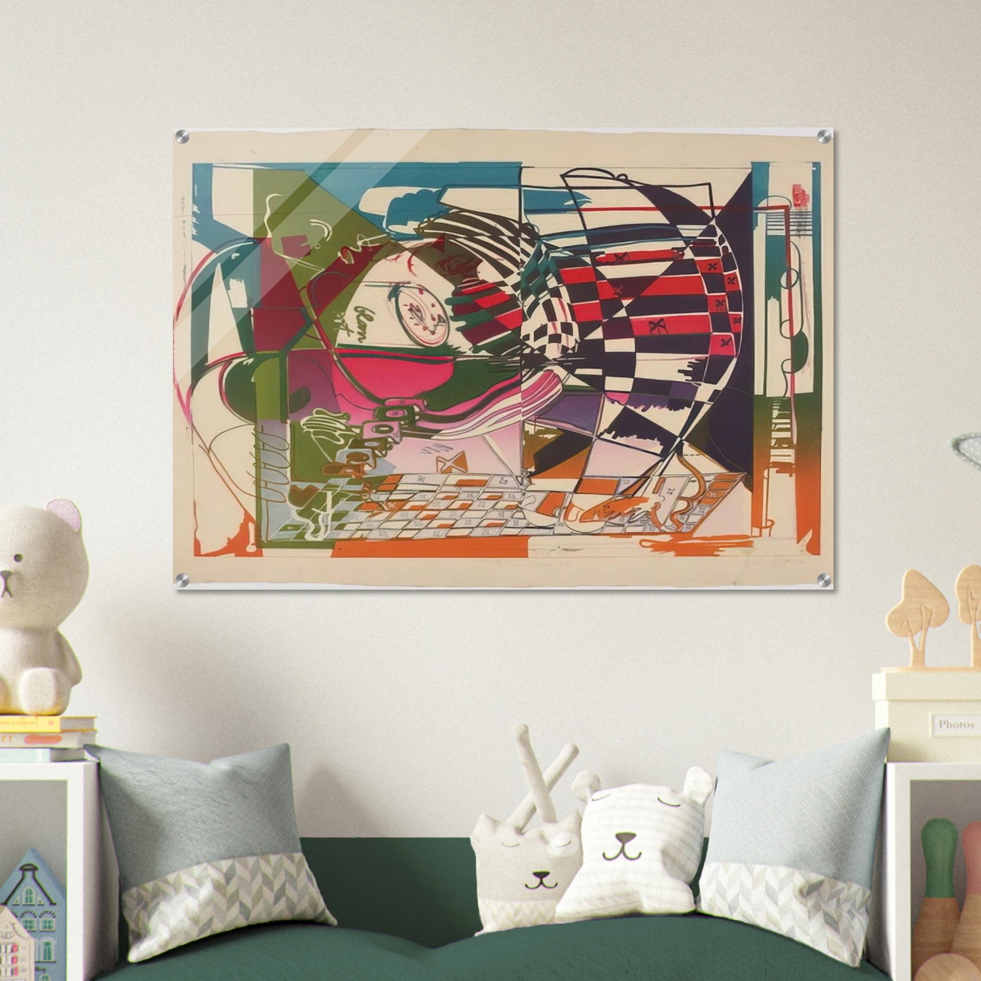 Double Somersault - 1972 - Dieter Roth Acrylic Print - 70x100 cm / 28x40″ inches