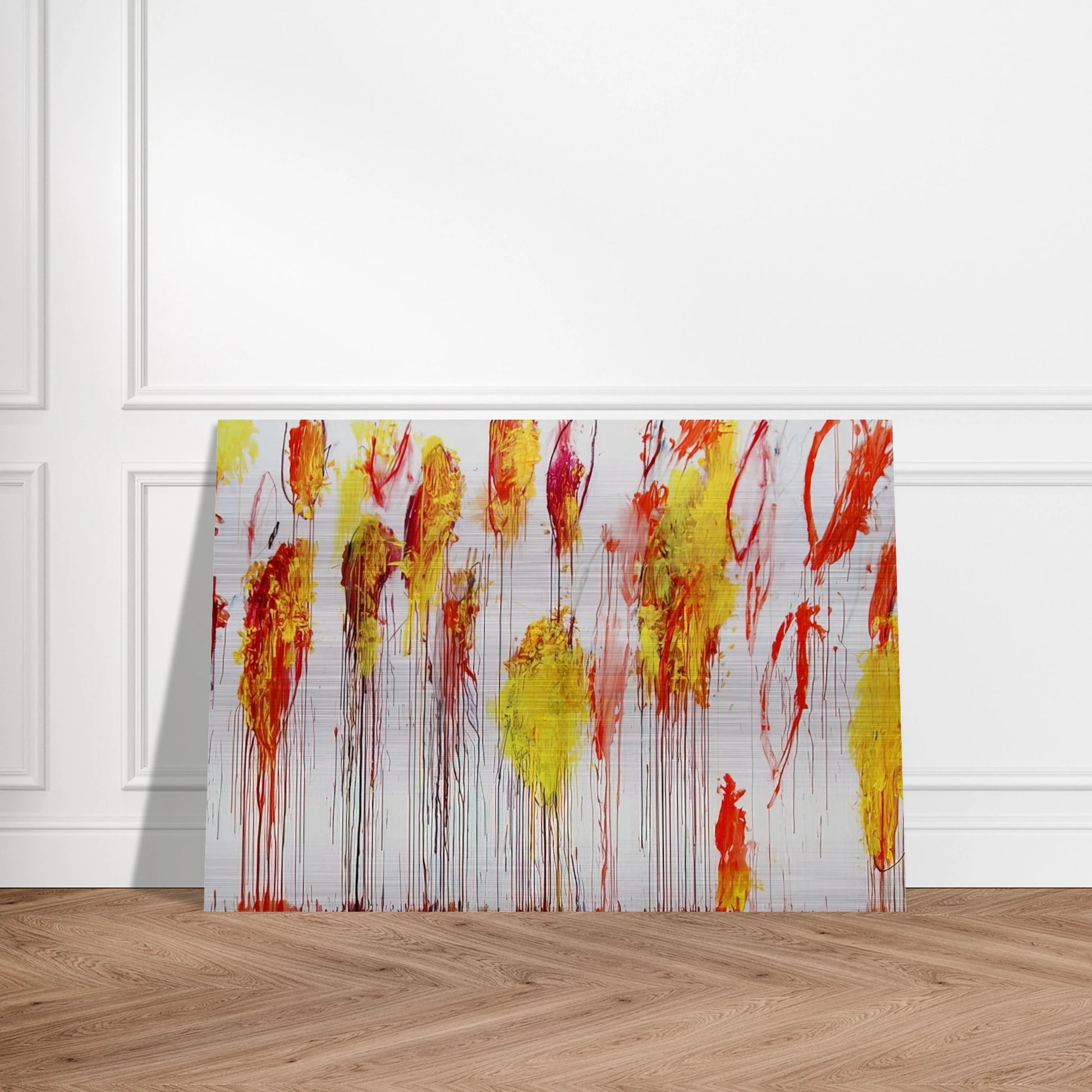Lepanto, Part XII - Cy Twombly Brushed Aluminum Print - 70x100 cm / 28x40 inches | Cy Twombly Aluminum Print | Cy Twombly Prints