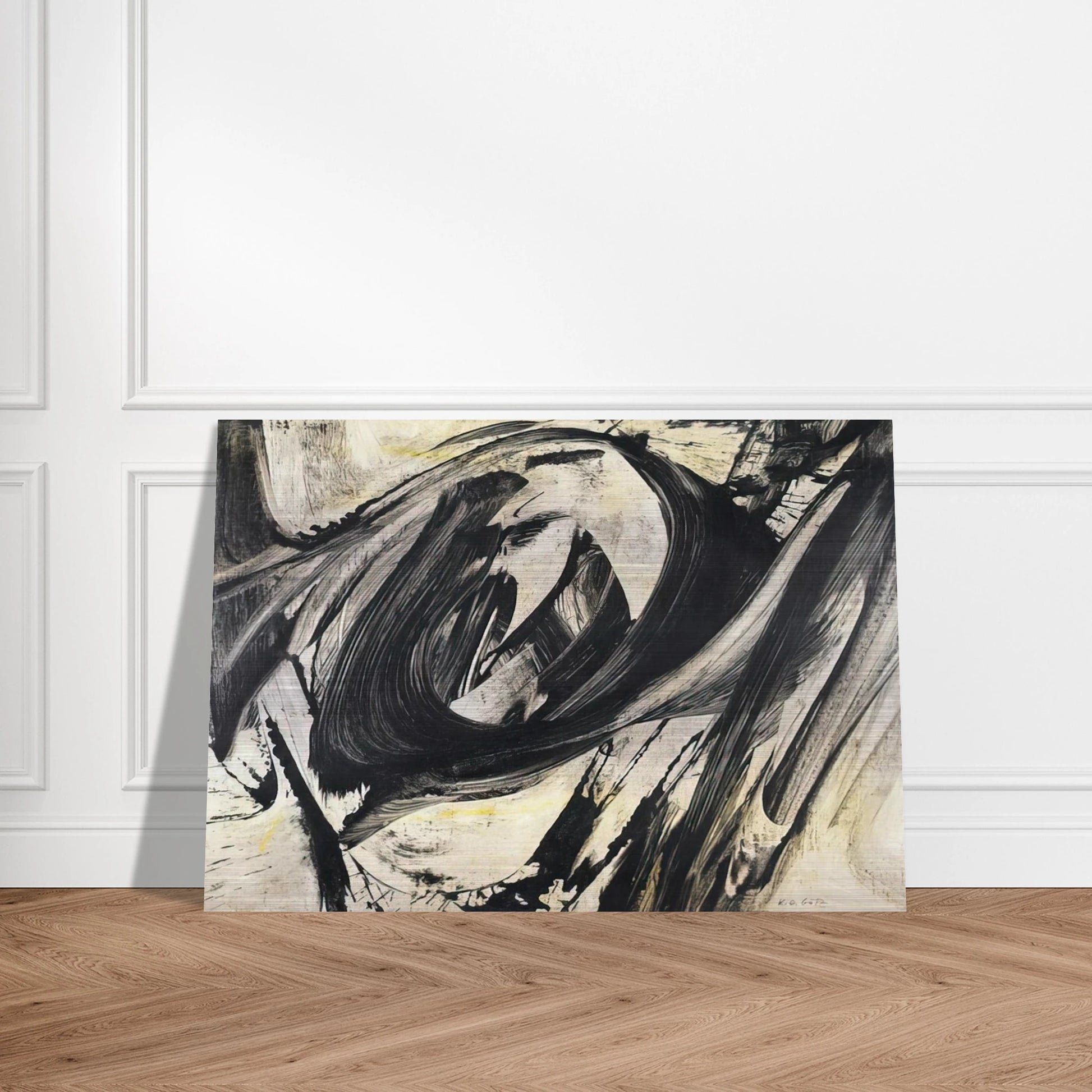 Karant 5.7.1957 - Karl Otto Gotz Brushed Aluminum Print - 70x100 cm / 28x40 inches | Karl Otto Gotz Aluminum Print | Karl Otto Gotz Prints