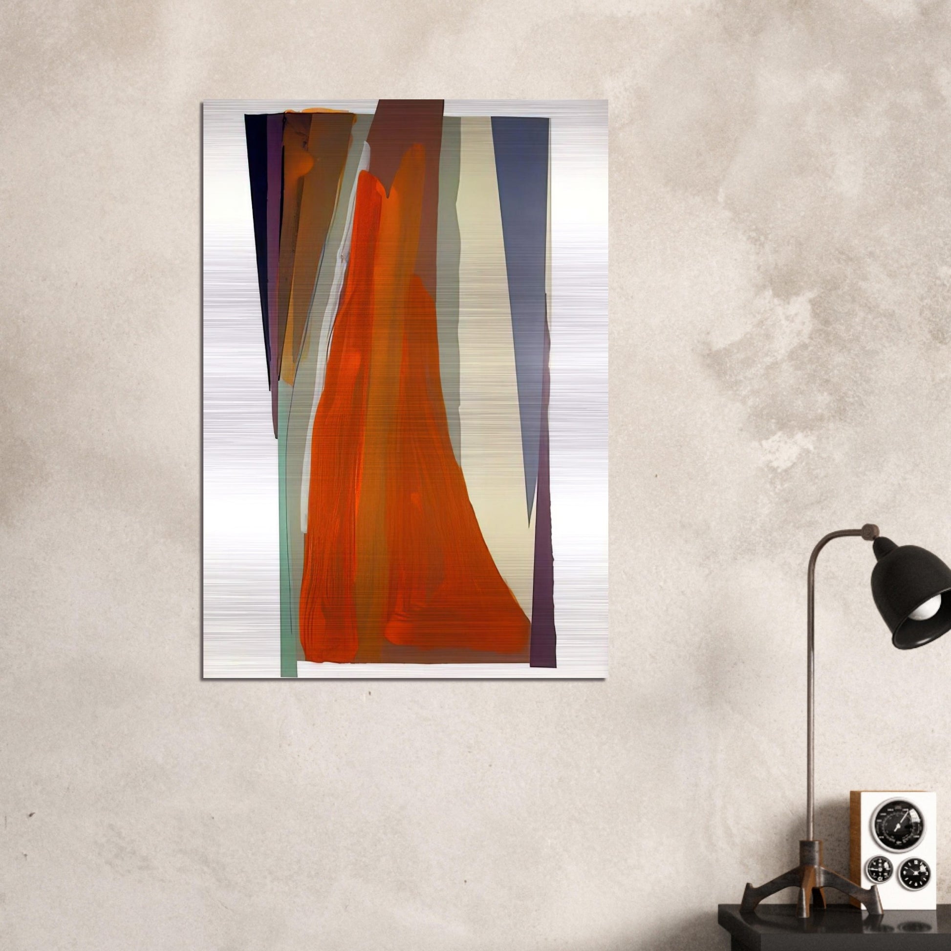 Untitled 9 - 1979 - Larry Zox Brushed Aluminum Print - 70x100 cm / 28x40 inches | Larry Zox Aluminum Print | Larry Zox Prints