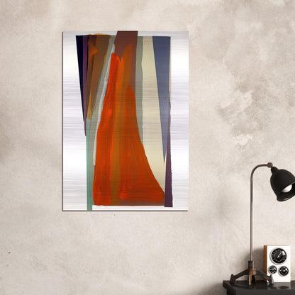 Untitled 9 - 1979 - Larry Zox Brushed Aluminum Print - 70x100 cm / 28x40 inches | Larry Zox Aluminum Print | Larry Zox Prints