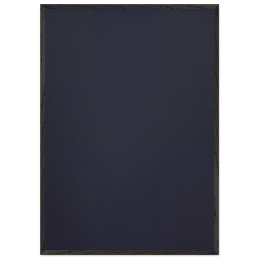 Abstract Painting - 1961 - Ad Reinhardt 70x100 cm / 28x40 inches Framed Art Print – Black Wooden Frame