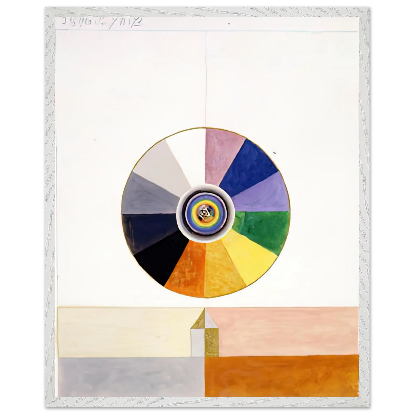Hilma af Klint - SERIES VII NO 7D 1920 Wall art - 30x40 cm / 12x16 inches - Fine Art Poster-canvas - -